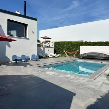 Entre Terre Et 12 Personnes Espace Piscine Chauffee * 랑디비시오